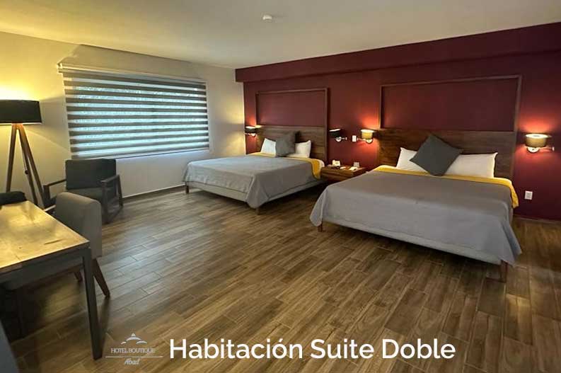 habitación Suite Doble- Hotel Boutique Casa Abad - Guadalajara